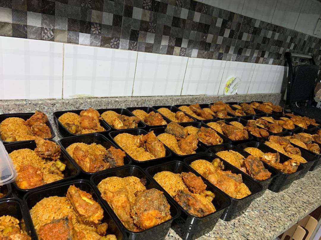 A batch of packs going out