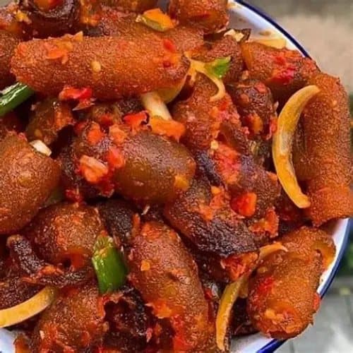 Peppered Ponmo